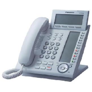 IP Telephone with 24 Buttons, 6-Line Backlit LCD, Speakerphone, Self Labeling and Power over Ethernet (PoE)